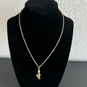 Handmade Squid Necklace